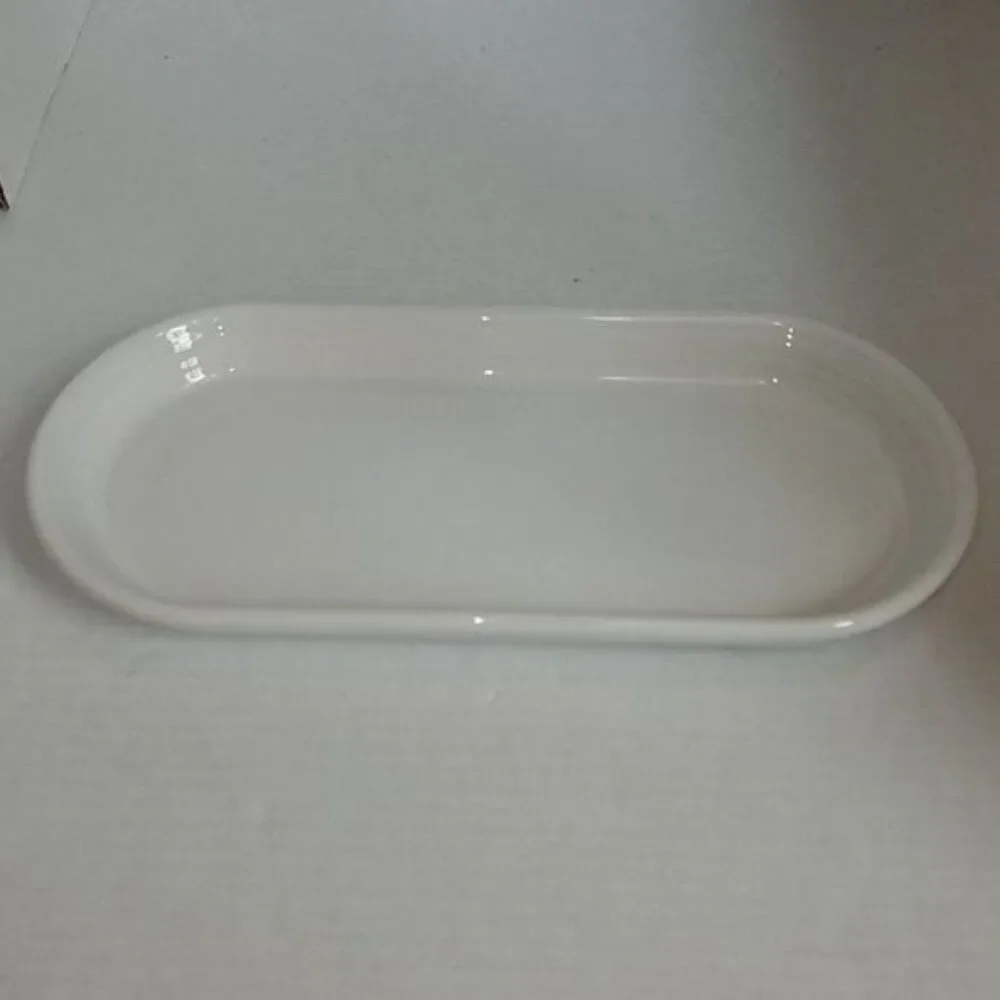 Fiestaware Fiesta Bread Plate Tray Server Plater Dish White CERAMIC